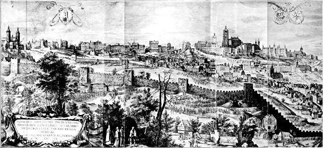 Story of Prague (1920), view of Prague, section 1