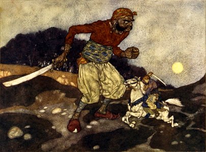 Stories from the Arabian nights - London 1907 - plate 40