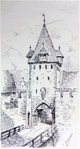 Strasbourg Burgthor