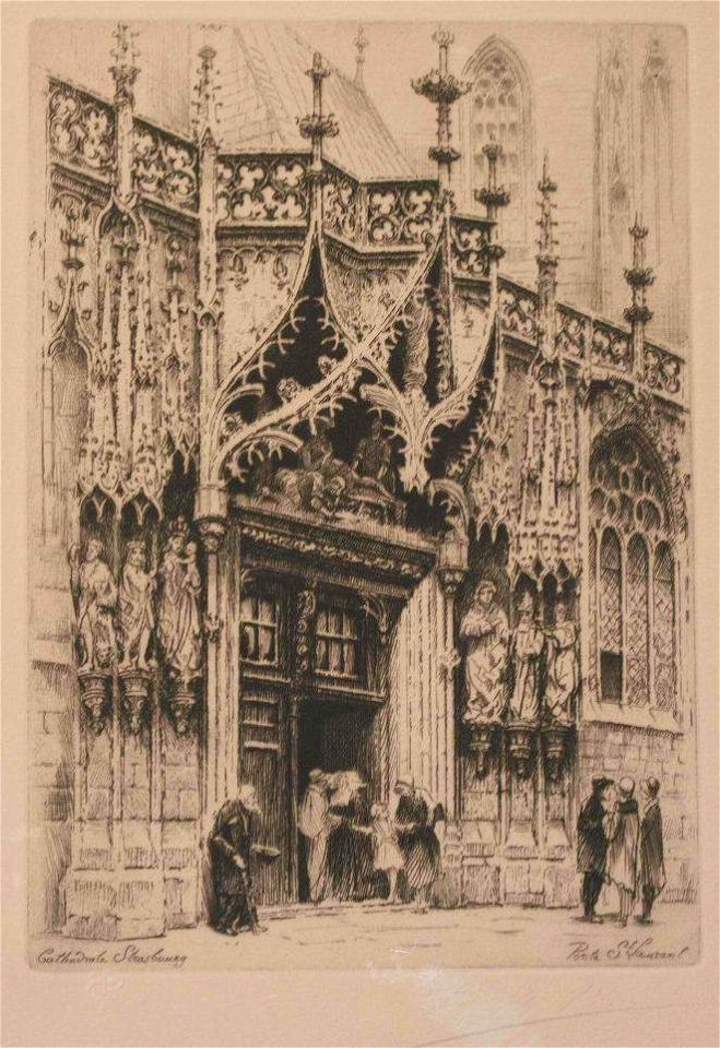 Strasbourg - Cathédrale, Porte Saint-Laurent (basse définition)