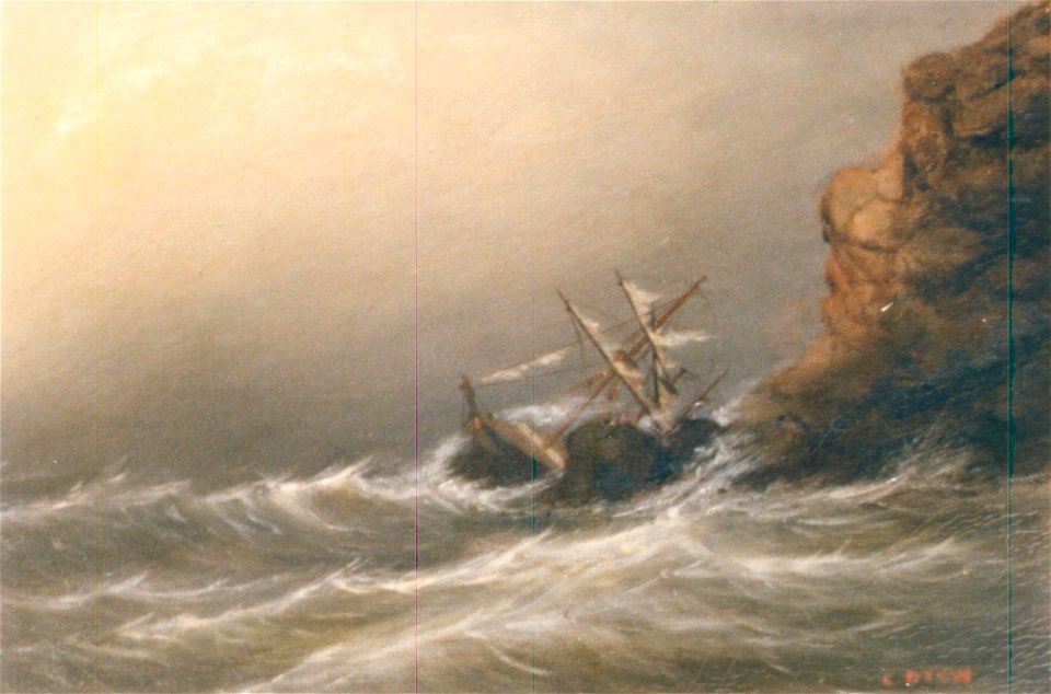 Stormy Seas, by Clement Drew