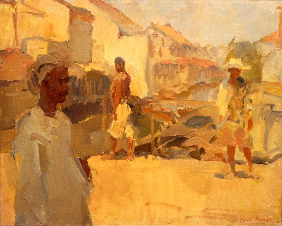 Straatje te Batavia Centraal Museum 14099