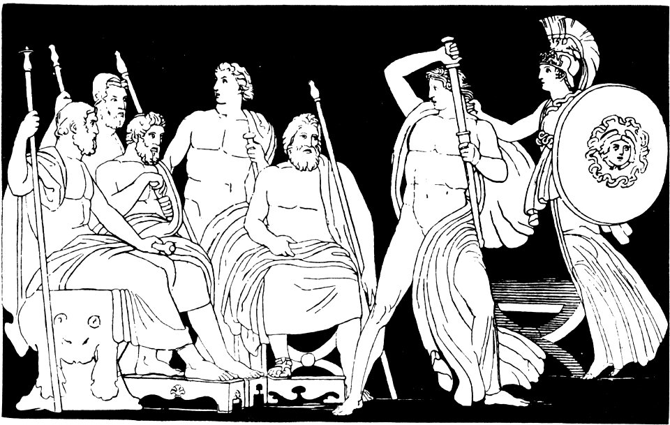 Story of the Iliad-Church-1892-0027 - Free Stock Illustrations | Creazilla