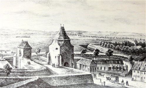 Strasbourg PorteNationale 1844