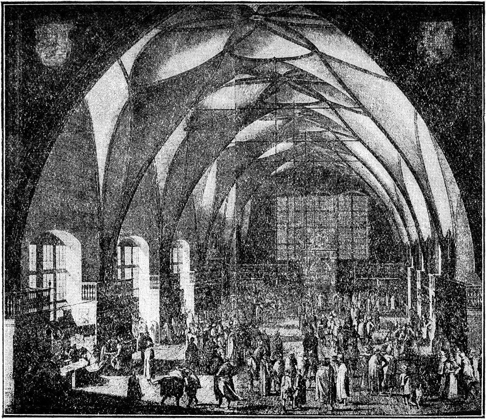 Story of Prague (1920), Vladislav Hall of the Prague Castle
