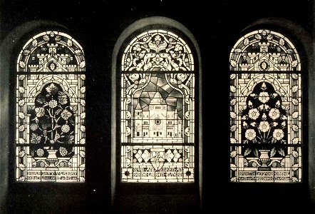 Strasbourg synagogue quai Kléber vitraux 1898-1940