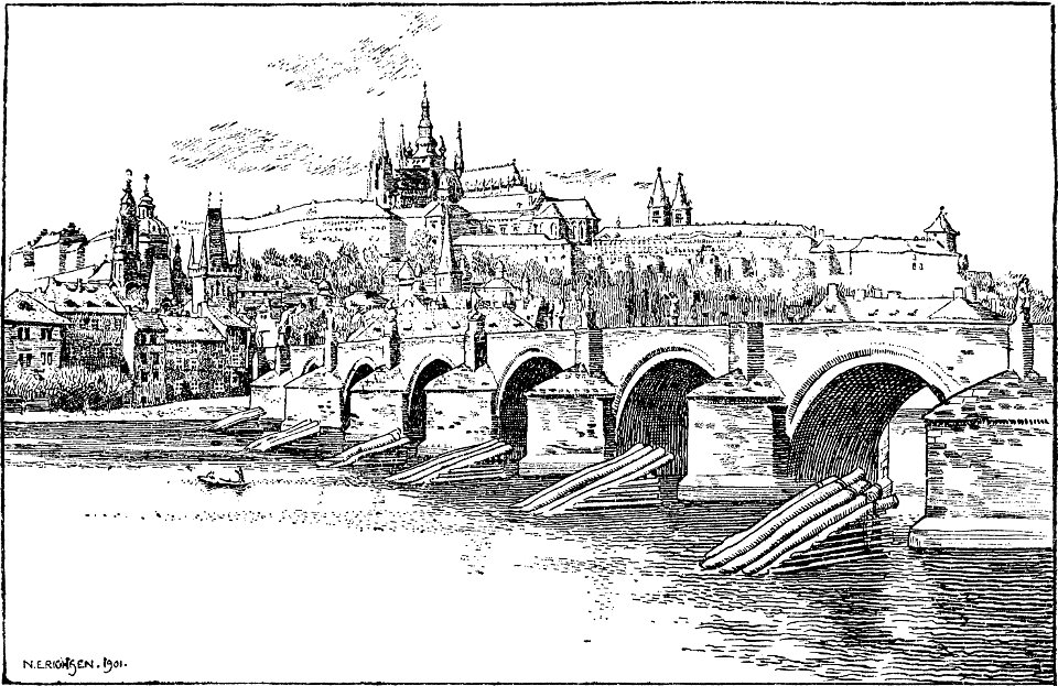 Story of Prague (1920), Charles Bridge 3