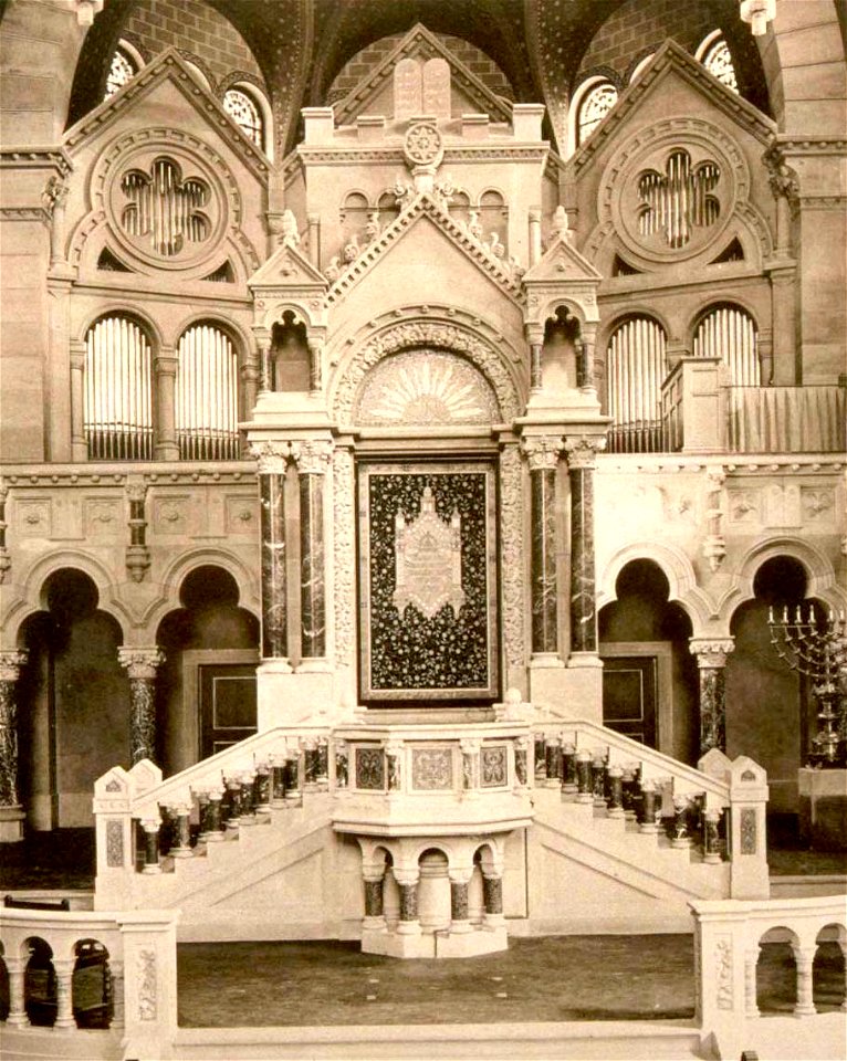 Strasbourg synagogue quai Kléber arche sainte 1898-1940