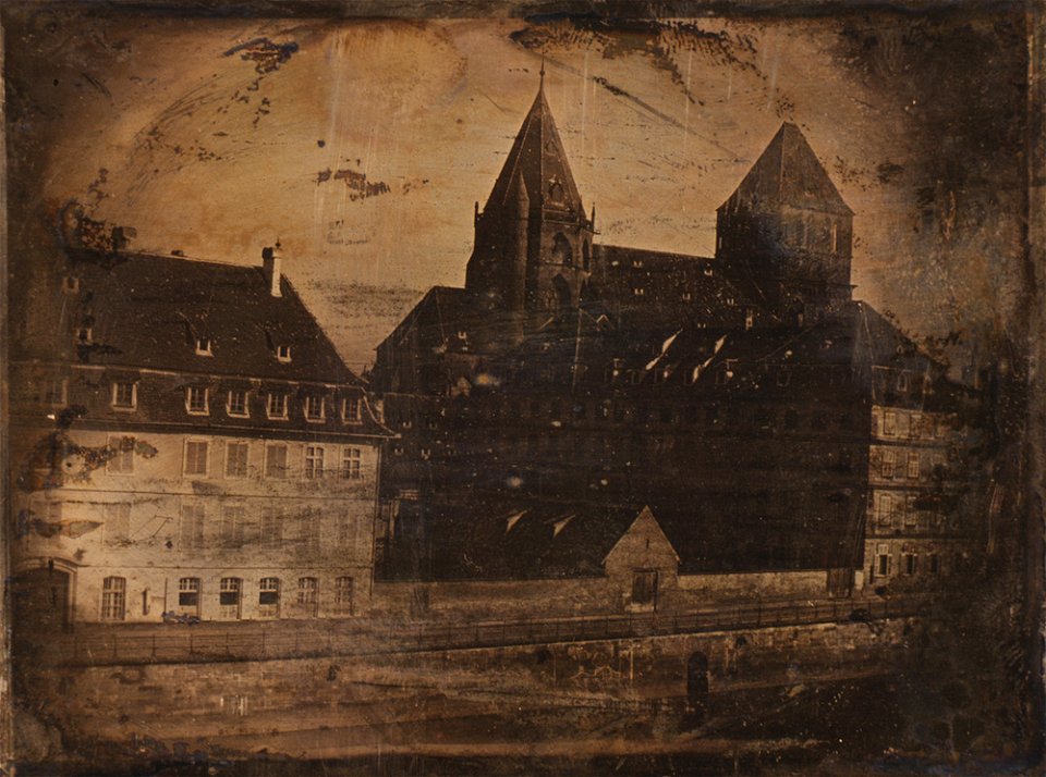 Strasbourg, quai Saint-Thomas avant 1842