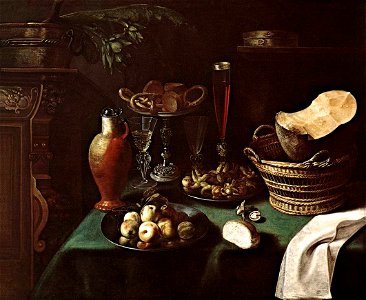 Sebastian Stoskopff - Large Still-Life - WGA21835