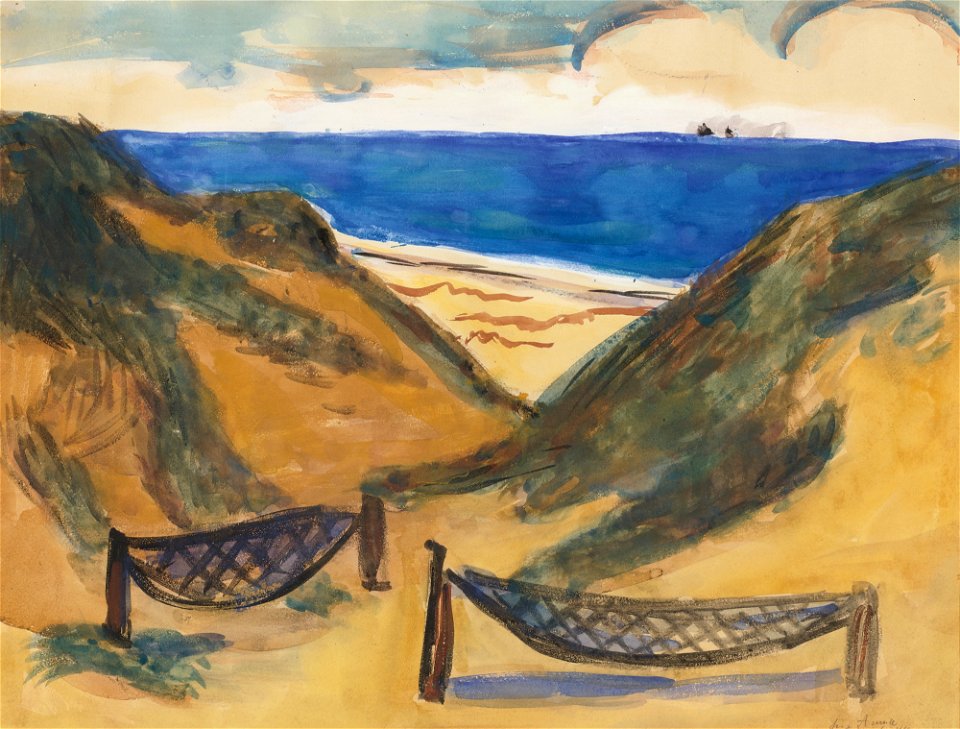 STRANDSZENE (BEACH SCENE) 