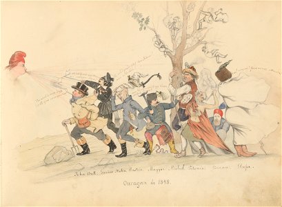 Stredoeurópsky maliar z 19. storočia - Album kresieb z 1847 - 1849 - K 6079-27 - Slovak National Gallery