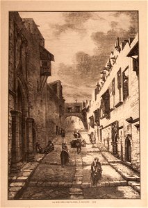 Street of the Knights, 1844