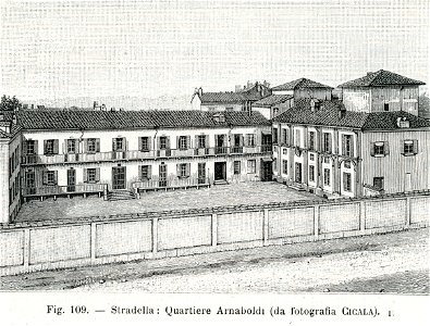 Stradella quartiere arnaboldi, xilografia di Barberis