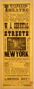 Streets of New York thrilling fire scene. LCCN2014635975