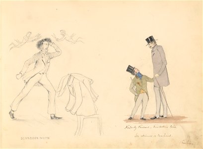 Stredoeurópsky maliar z 19. storočia - Album kresieb z 1847 - 1849 - K 6079-18 - Slovak National Gallery