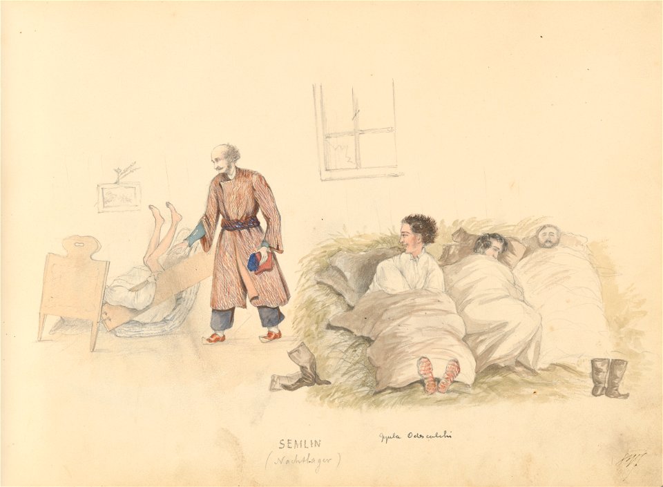 Stredoeurópsky maliar z 19. storočia - Album kresieb z 1847 - 1849 - K 6079-15 - Slovak National Gallery