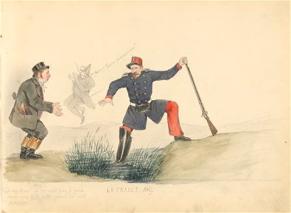 Stredoeurópsky maliar z 19. storočia - Album kresieb z 1847 - 1849 - K 6079-44 - Slovak National Gallery