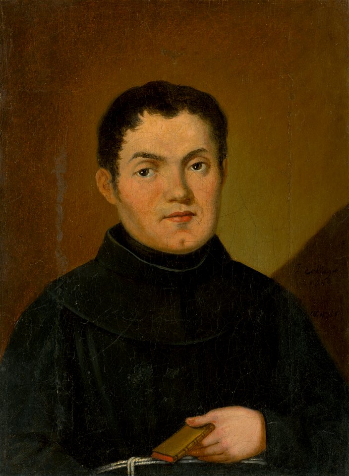 Stredoeurópsky maliar z 19. storočia - Portrait of a Monk - O 4036 - Slovak National Gallery