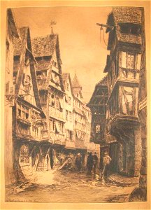 Strasbourg - Quartier de La Petite France grand format basse définition