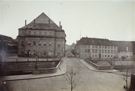 Strasbourg, Théâtre municipal, avant 1870