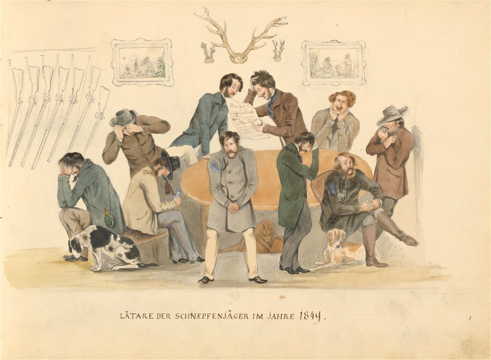 Stredoeurópsky maliar z 19. storočia - Album kresieb z 1847 - 1849 - K 6079-31 - Slovak National Gallery