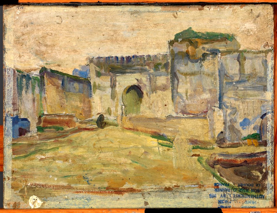 Street Scene, Tangier SAAM-1983.95.196B 2