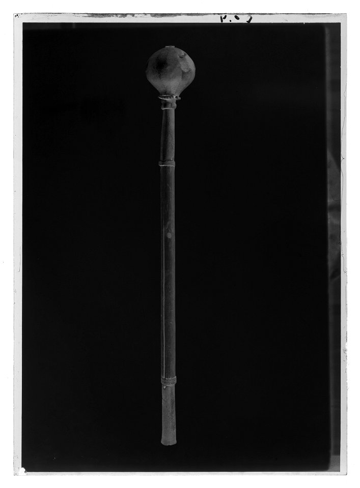 Stridsklubba, bulawa, Polen, 1600-talets början - Livrustkammaren - 9685-negative