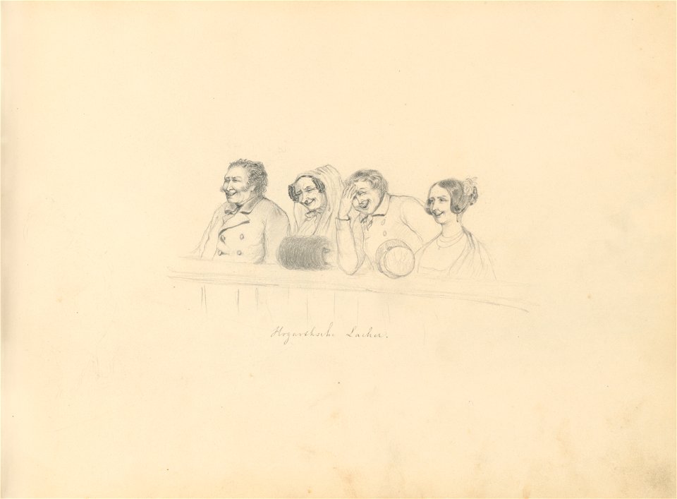 Stredoeurópsky maliar z 19. storočia - Album kresieb z 1847 - 1849 - K 6079-9 - Slovak National Gallery