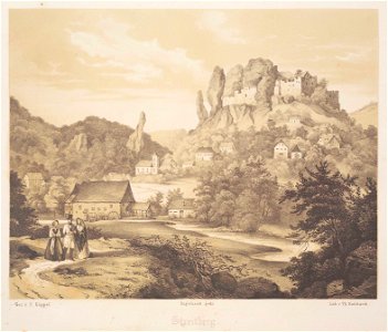 Streitberg ca 1840 001