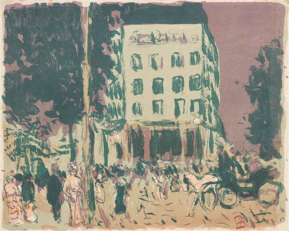 Street scene 1900