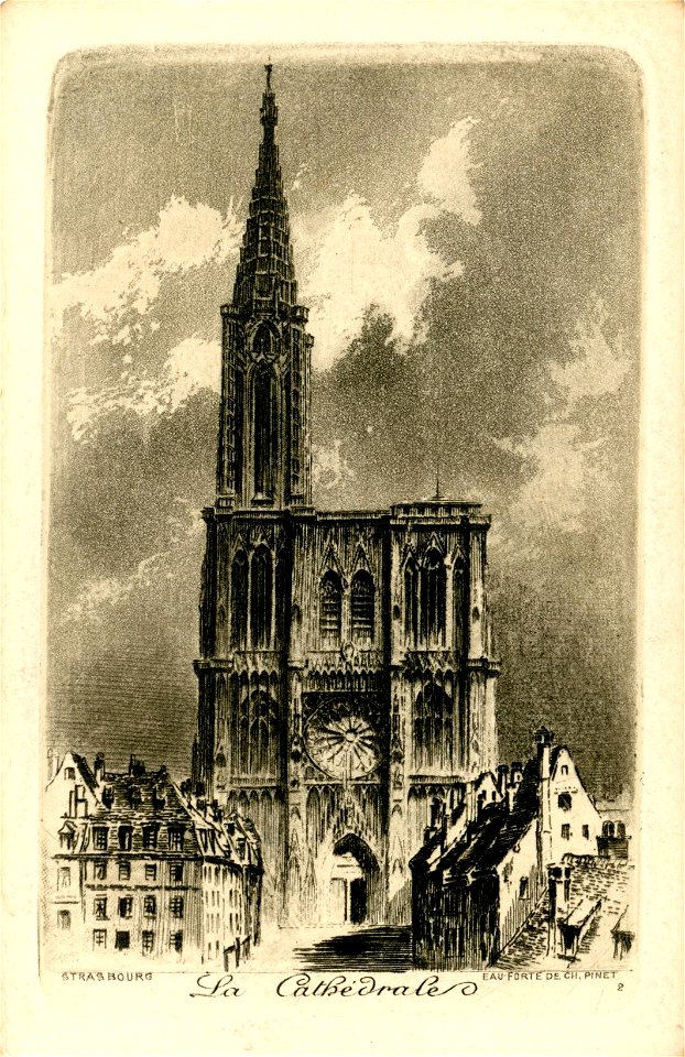 Strasbourg n° 2 La Cathédrale