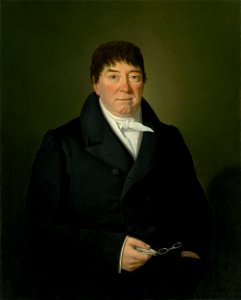 Stredoeurópsky maliar z 1. polovice 19. storočia - Portrait of a Citizen - O 1856 - Slovak National Gallery
