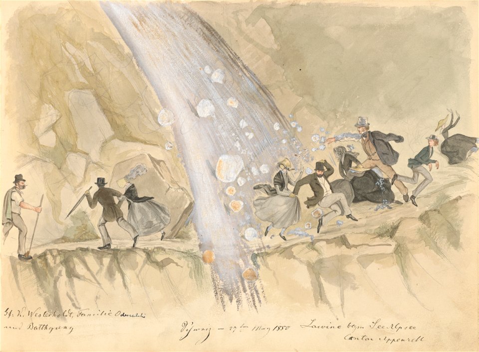 Stredoeurópsky maliar z 19. storočia - Album kresieb z 1847 - 1849 - K 6079-46 - Slovak National Gallery