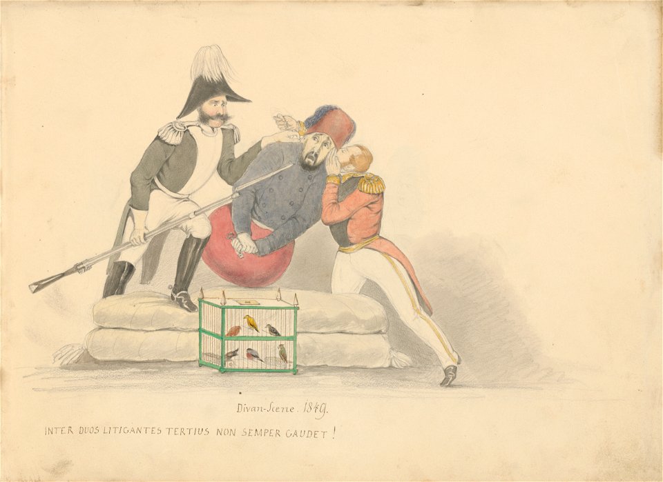 Stredoeurópsky maliar z 19. storočia - Album kresieb z 1847 - 1849 - K 6079-40 - Slovak National Gallery