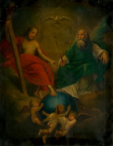 Stredoeurópsky maliar zo začiatku 19. storočia - The Holy Trinity - O 2801 - Slovak National Gallery