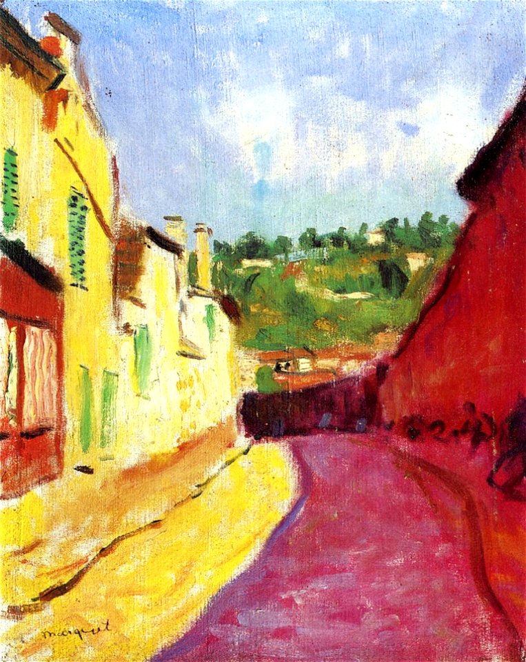 Street Scene Albert Marquet
