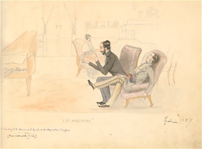 Stredoeurópsky maliar z 19. storočia - Album kresieb z 1847 - 1849 - K 6079-6 - Slovak National Gallery