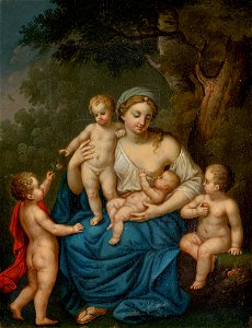 Stredoeurópsky maliar zo začiatku 19. storočia - Allegory of Motherhood - O 3194 - Slovak National Gallery
