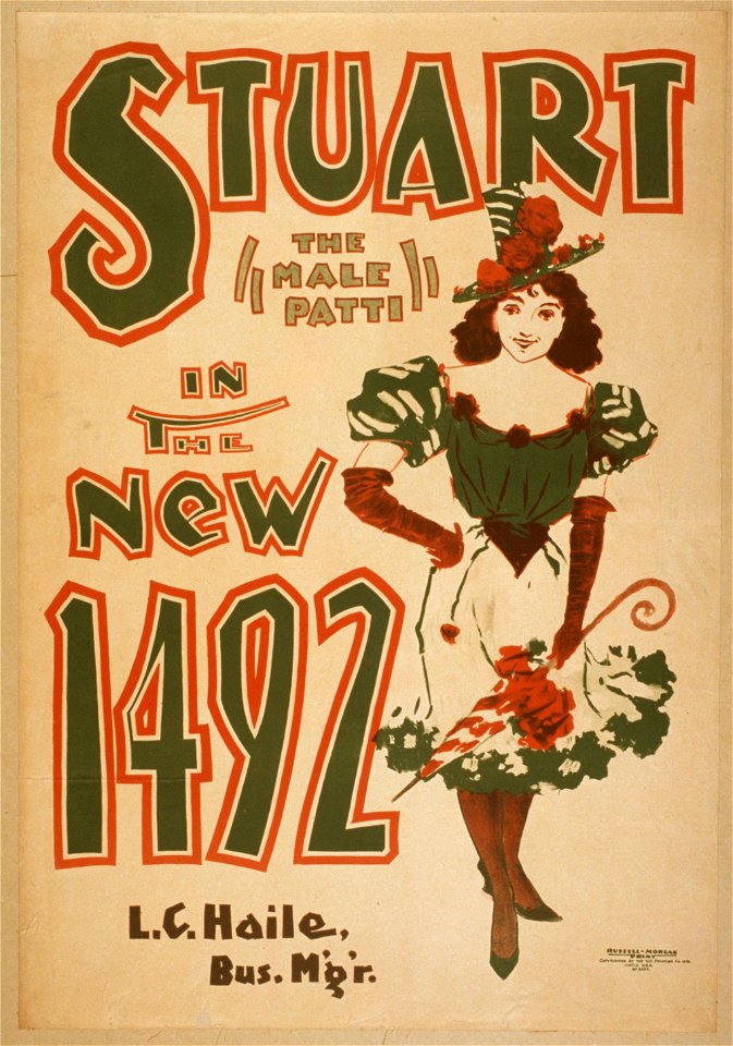 Stuart (the male Patti) in the new 1492 LCCN2014635731