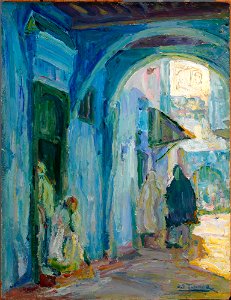 Street in Tangier SAAM-1983.95.209 2