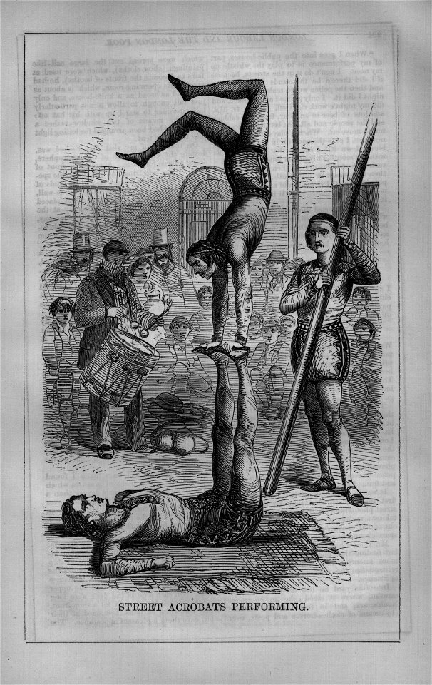Street Acrobats Performing (Mayhew)