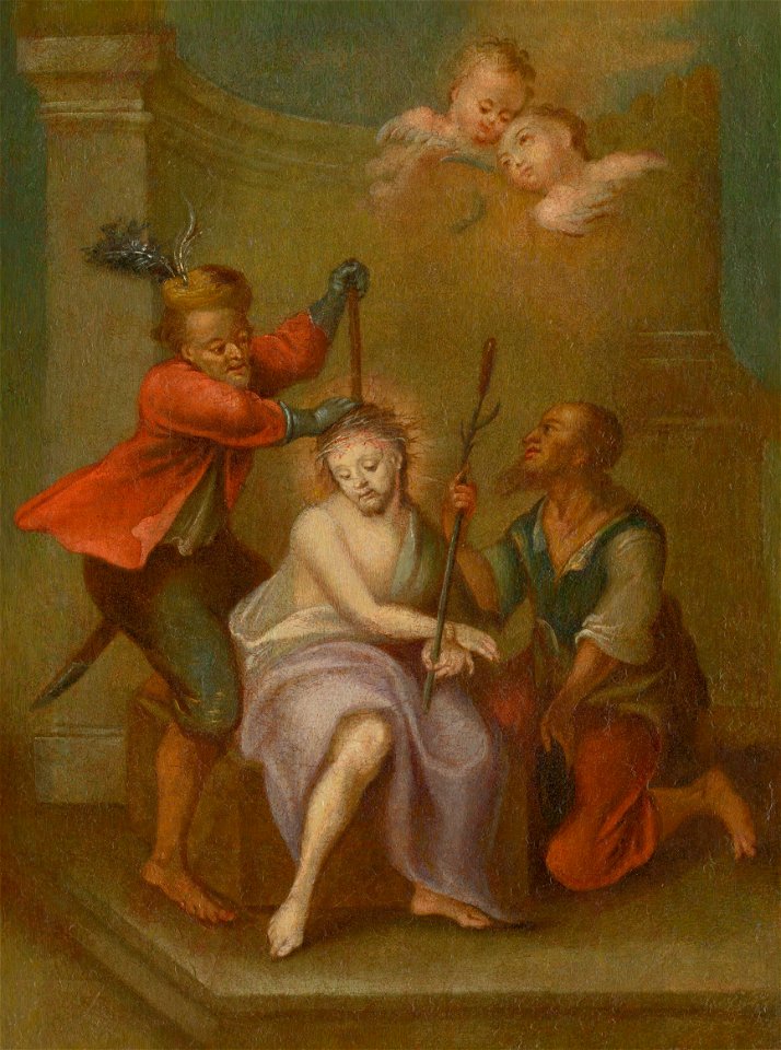 Stredoeurópsky maliar z 2. polovice 18. storočia - Korunovanie tŕním - O 4199 - Slovak National Gallery
