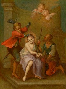Stredoeurópsky maliar z 2. polovice 18. storočia - Korunovanie tŕním - O 4199 - Slovak National Gallery