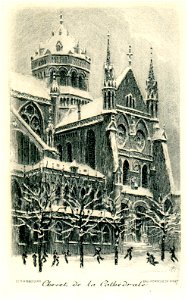 Strasbourg n° 4 Chevet de la Cathédrale