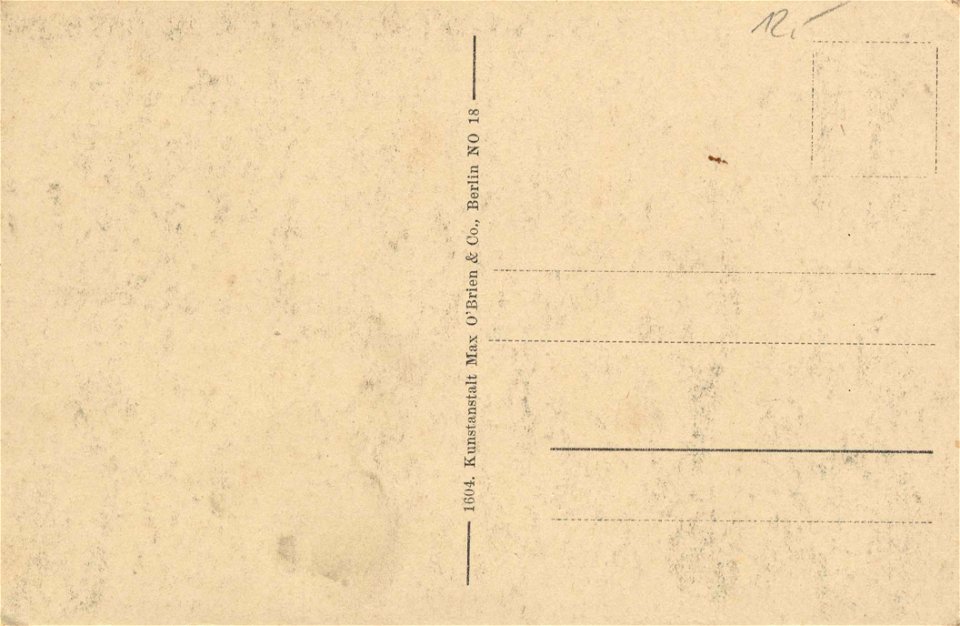 Strausberg, Brandenburg - Annental (back) (Zeno Ansichtskarten)