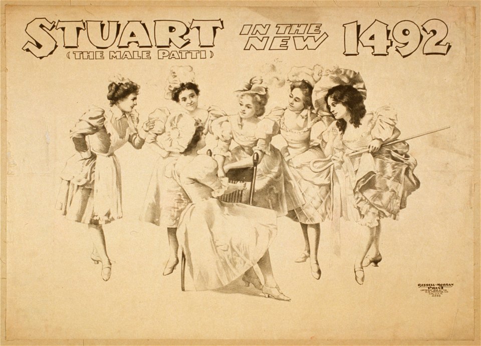 Stuart (the male Patti) in the new 1492 LCCN2014635730