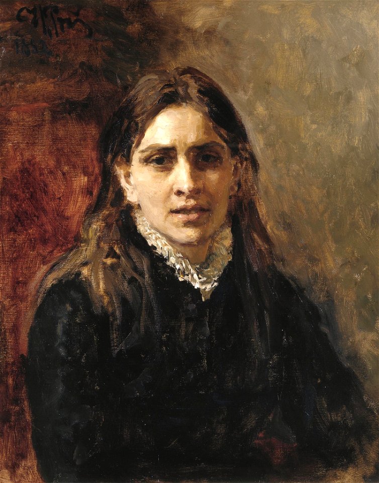Strepetova by Repin