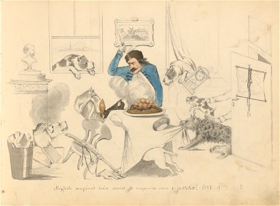 Stredoeurópsky maliar z 19. storočia - Album kresieb z 1847 - 1849 - K 6079-30 - Slovak National Gallery