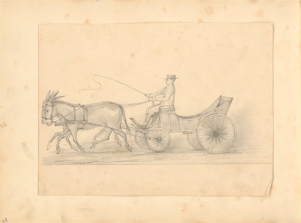 Stredoeurópsky maliar z 19. storočia - Album kresieb z 1847 - 1849 - K 6079-49 - Slovak National Gallery